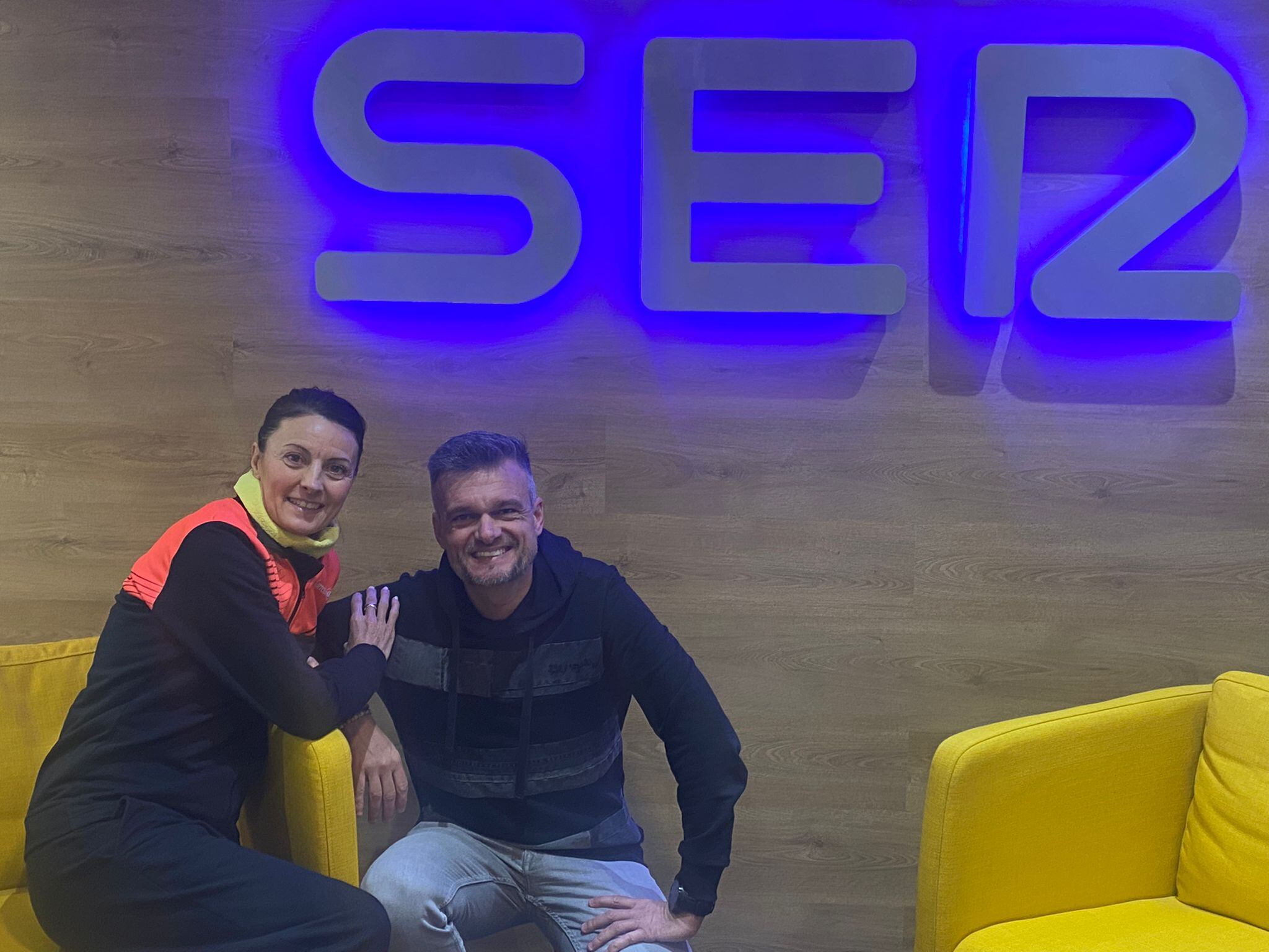 Maria José Pueyo y David Constante en Radio Zaragoza