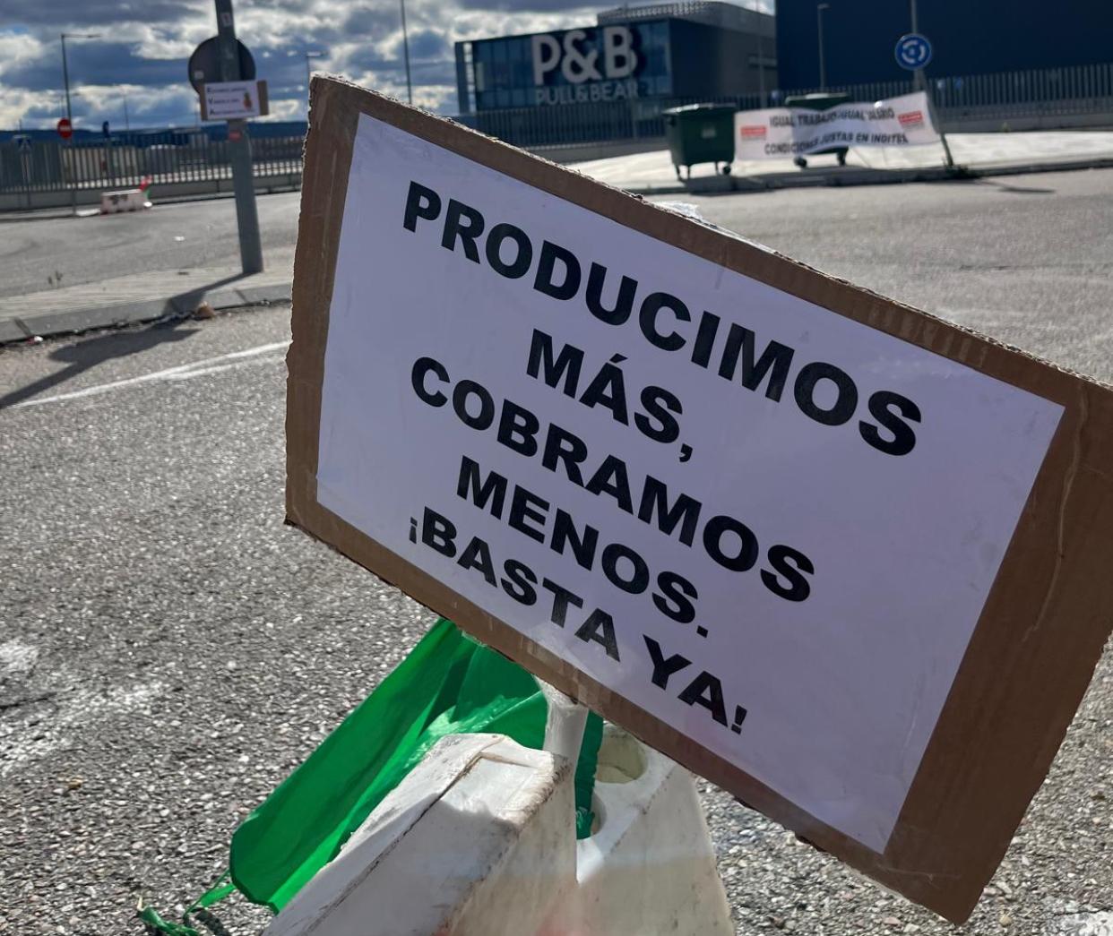 Movilización Inditex Cabanillas