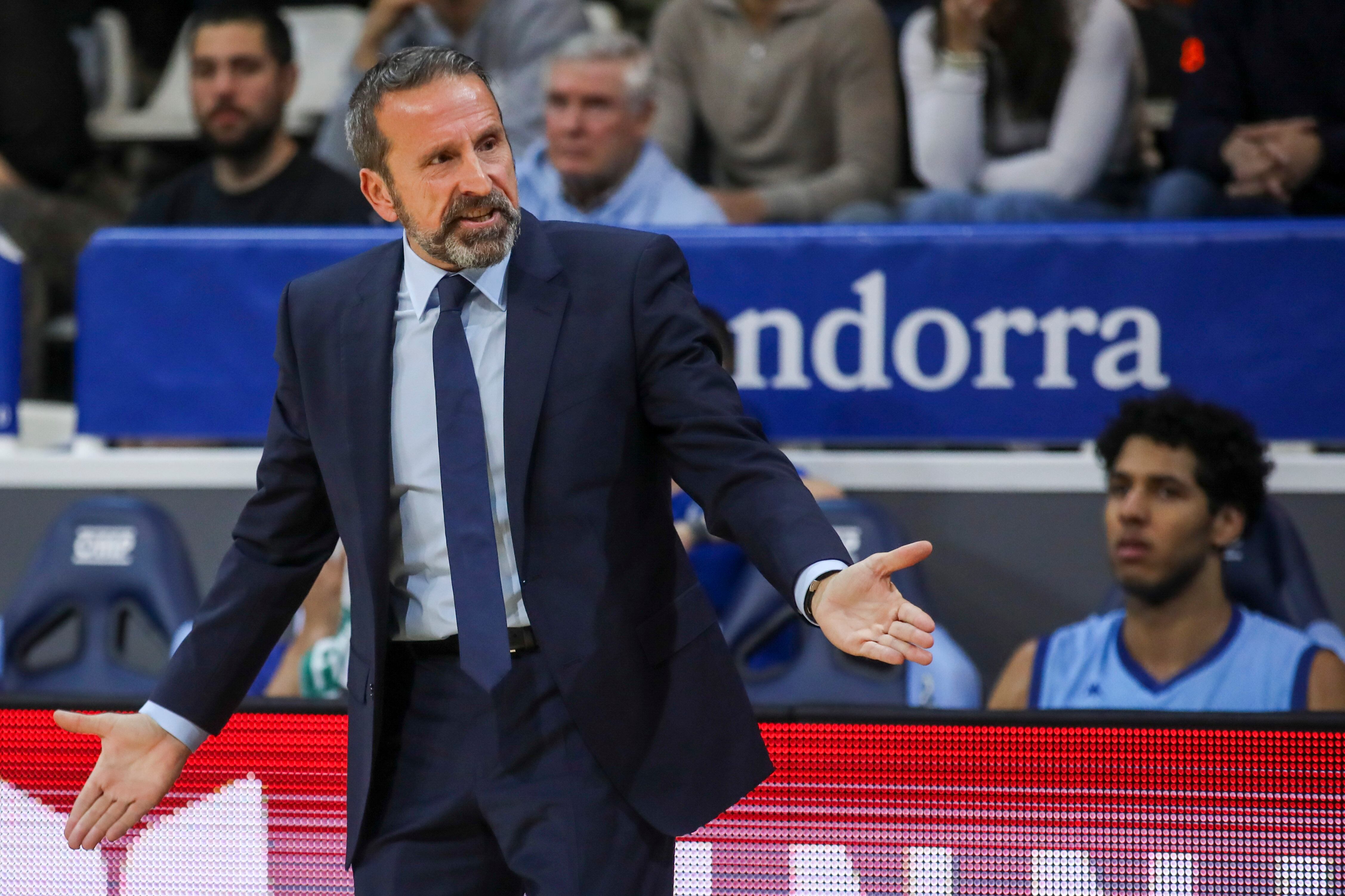 L'entrenador del Morabanc Andorra, Joan Plaza