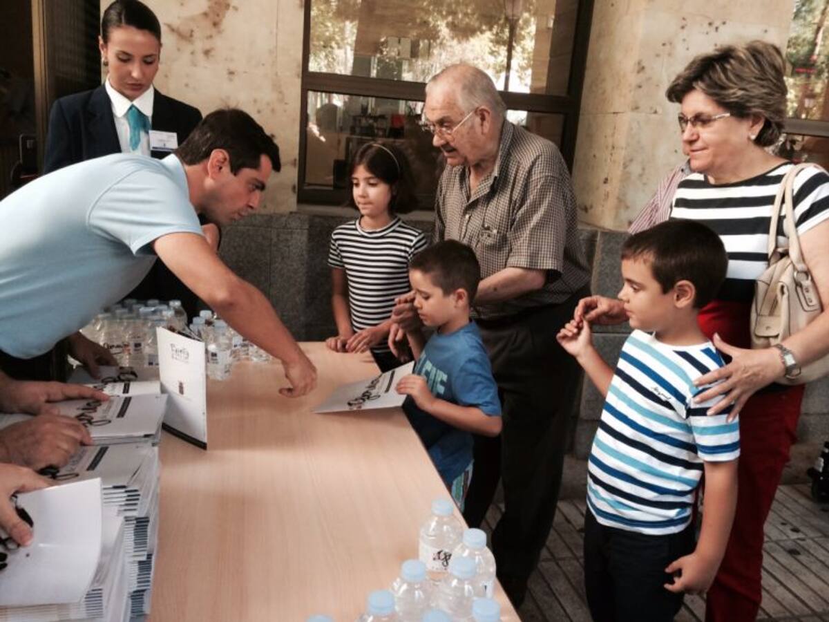 El reparto de los programas de feria, en imágenes