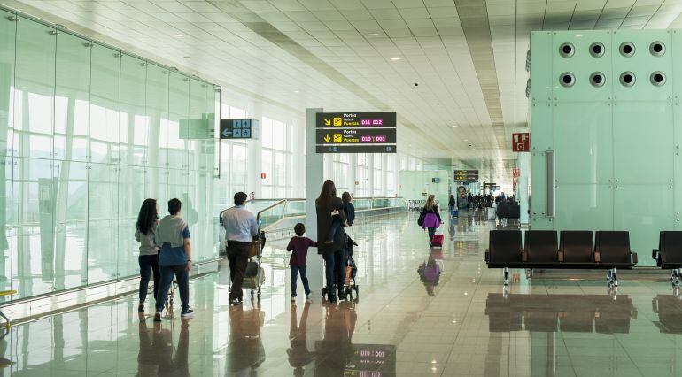 El aeropuerto de El Prat, en Barcelona