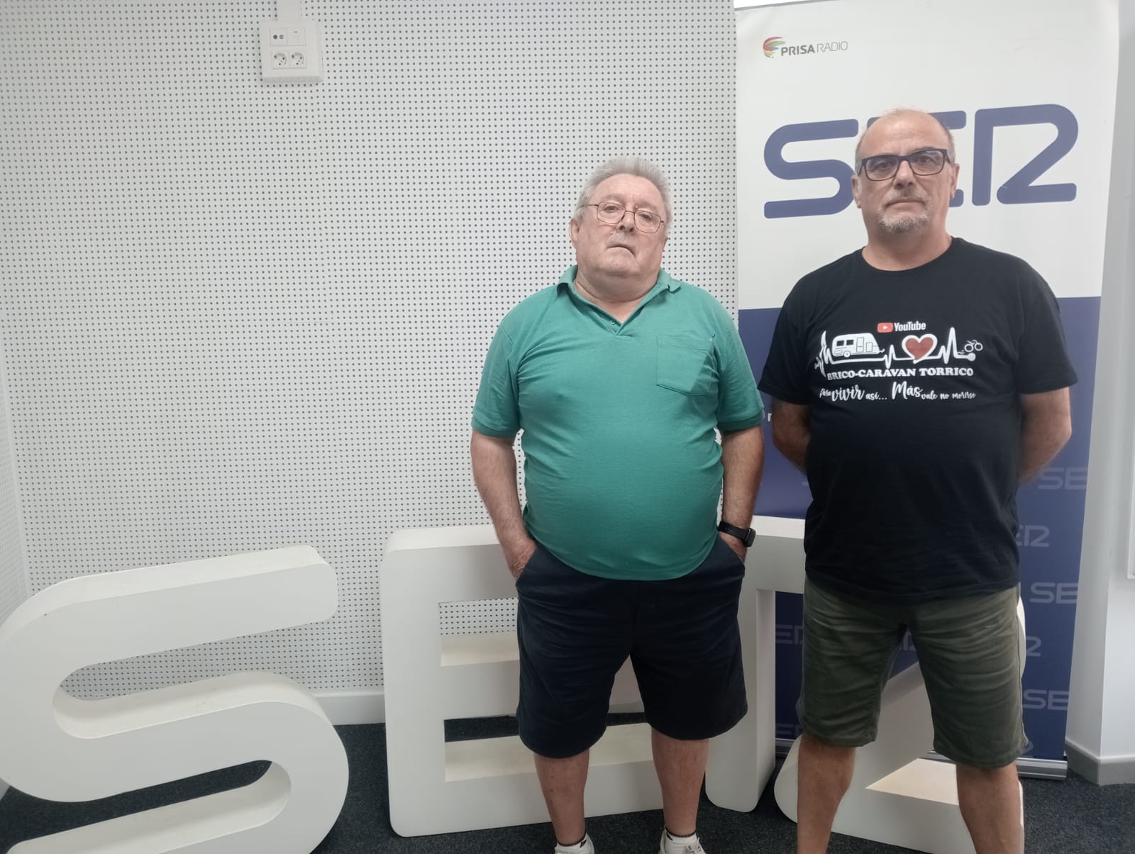 Cecilio Saavedra y Agustín Cañada