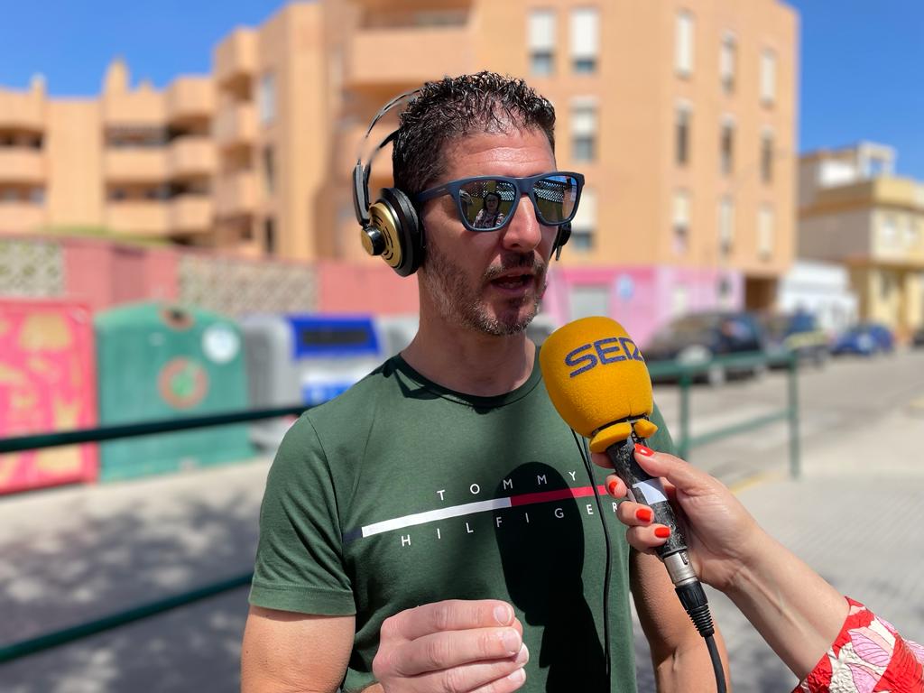 Miguel Uña, padre del CEIP Gibraltar