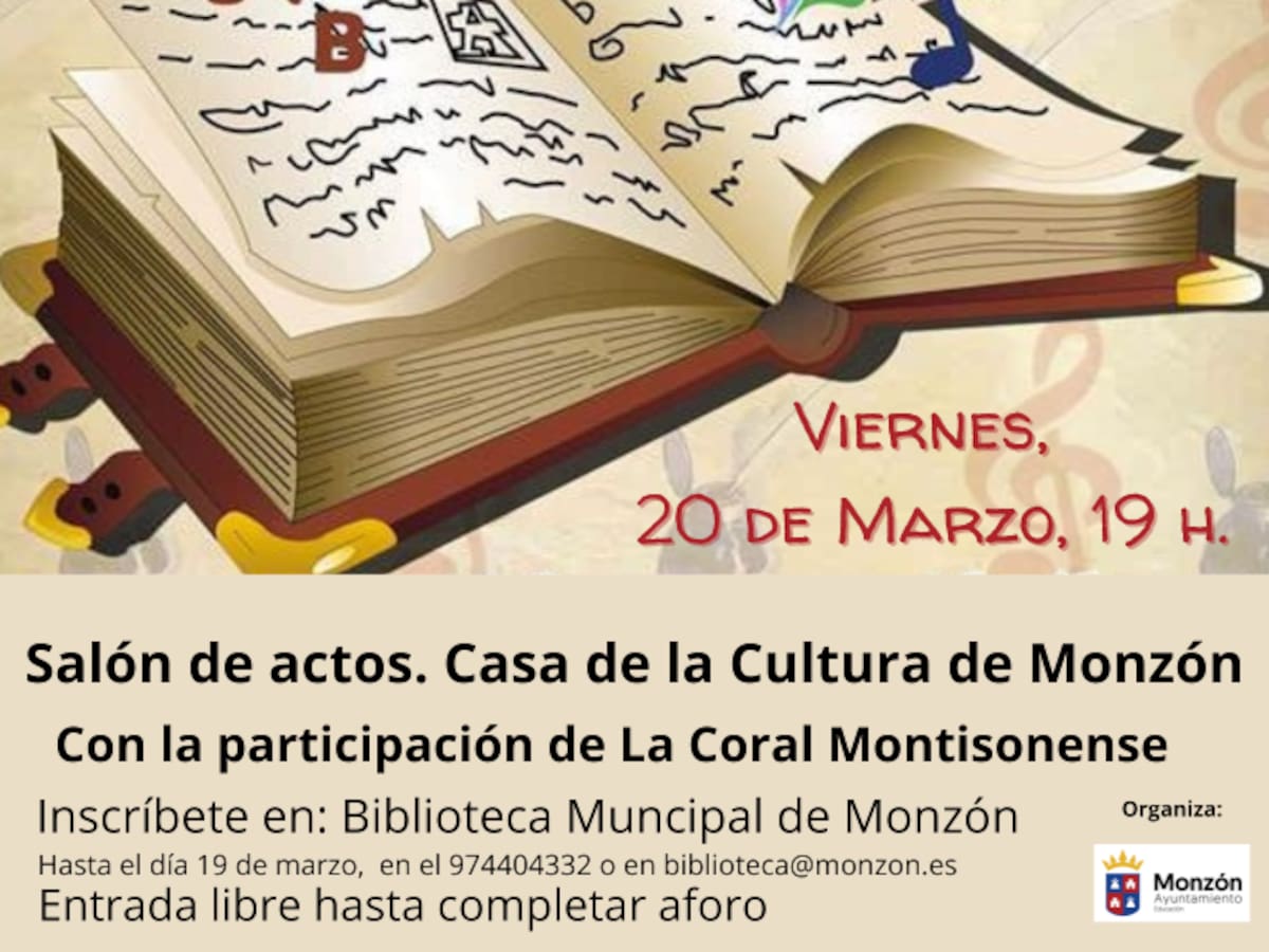 Monzón celebra el Día Internacional de la Poesía con su tradicional recital en la Casa de la Cultura
