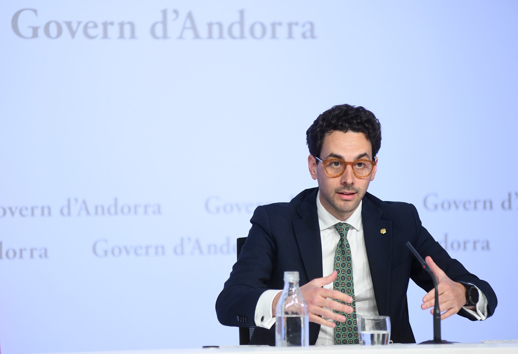 El ministre Portaveu, Guillem Casal