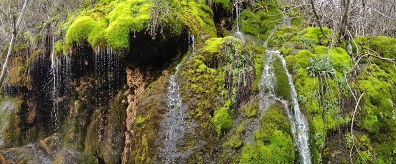 Cascada de la Tobilla en Vega del Codorno.