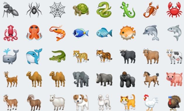 Los nuevos emojis de WhatsApp.