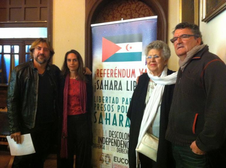 Javier Bardem, María Carrión, Pilar Bardem y José Taboada