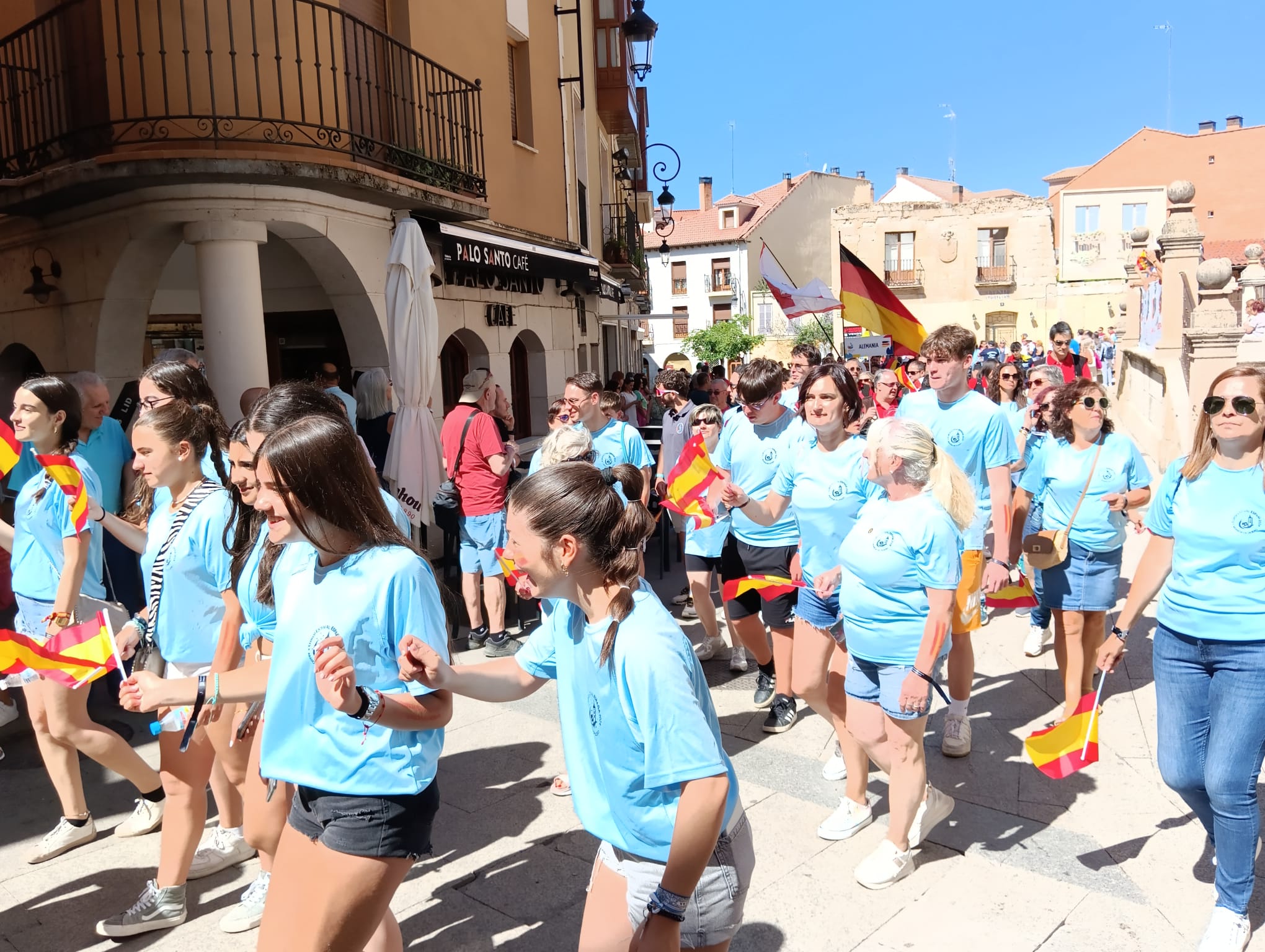 Desfile del Eurofest 2024 en Aranda de Duero