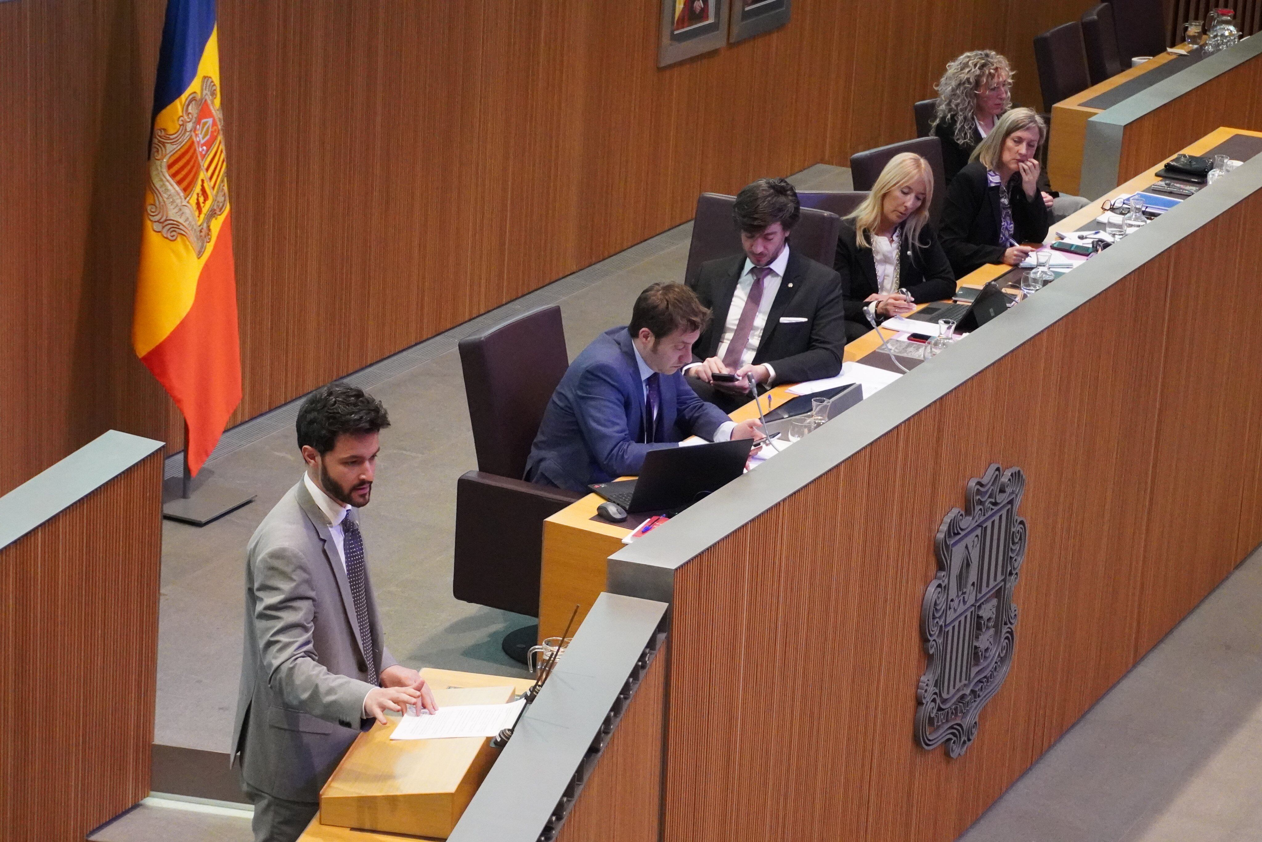 Cerni Escalé, president del grup parlamentari de Concòrdia