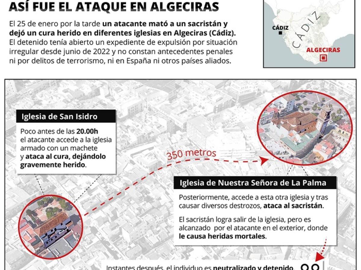 Yasin Kanza, el atacante de Algeciras, era una persona "tímida y callada"