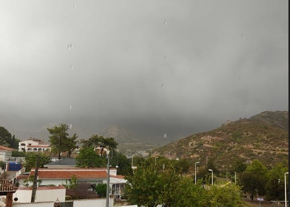 Zona de Marxuquera esta mañana.