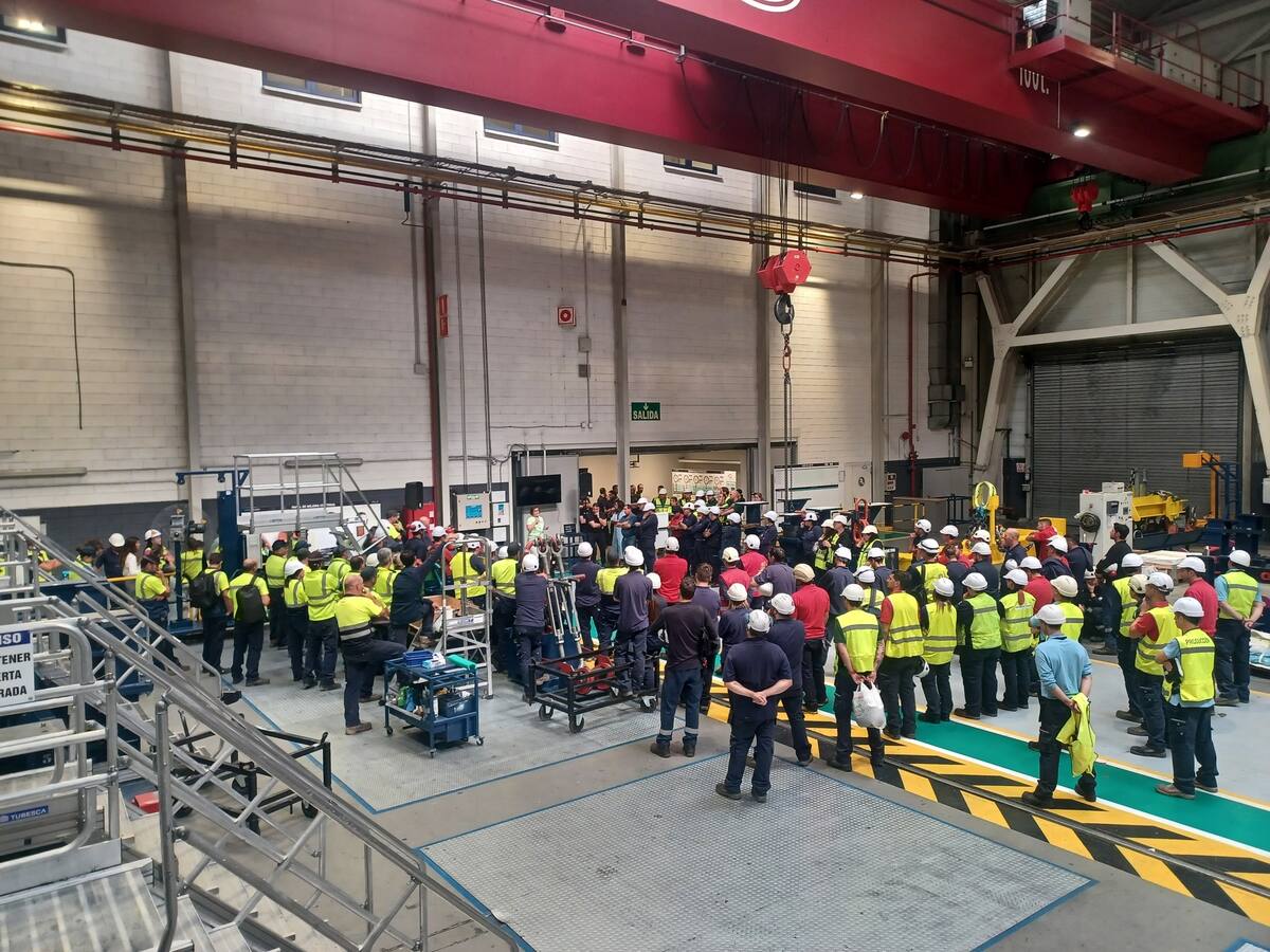 La dirección de Siemens-Gamesa, en Ágreda, trasladará a los 270 trabajadores los planes de futuro el próximo 21 de noviembre
