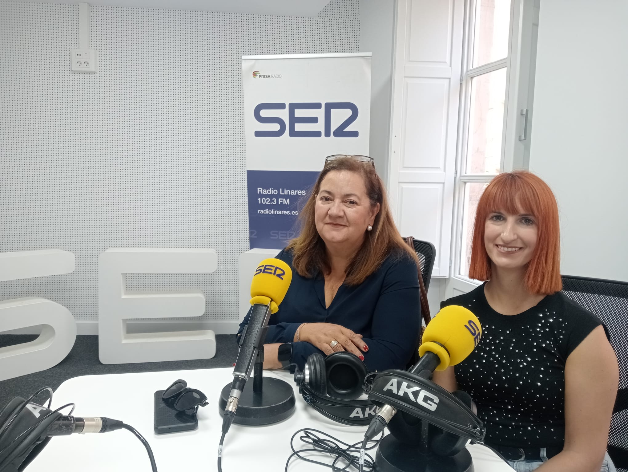 Ángela García y Silvia Escalada