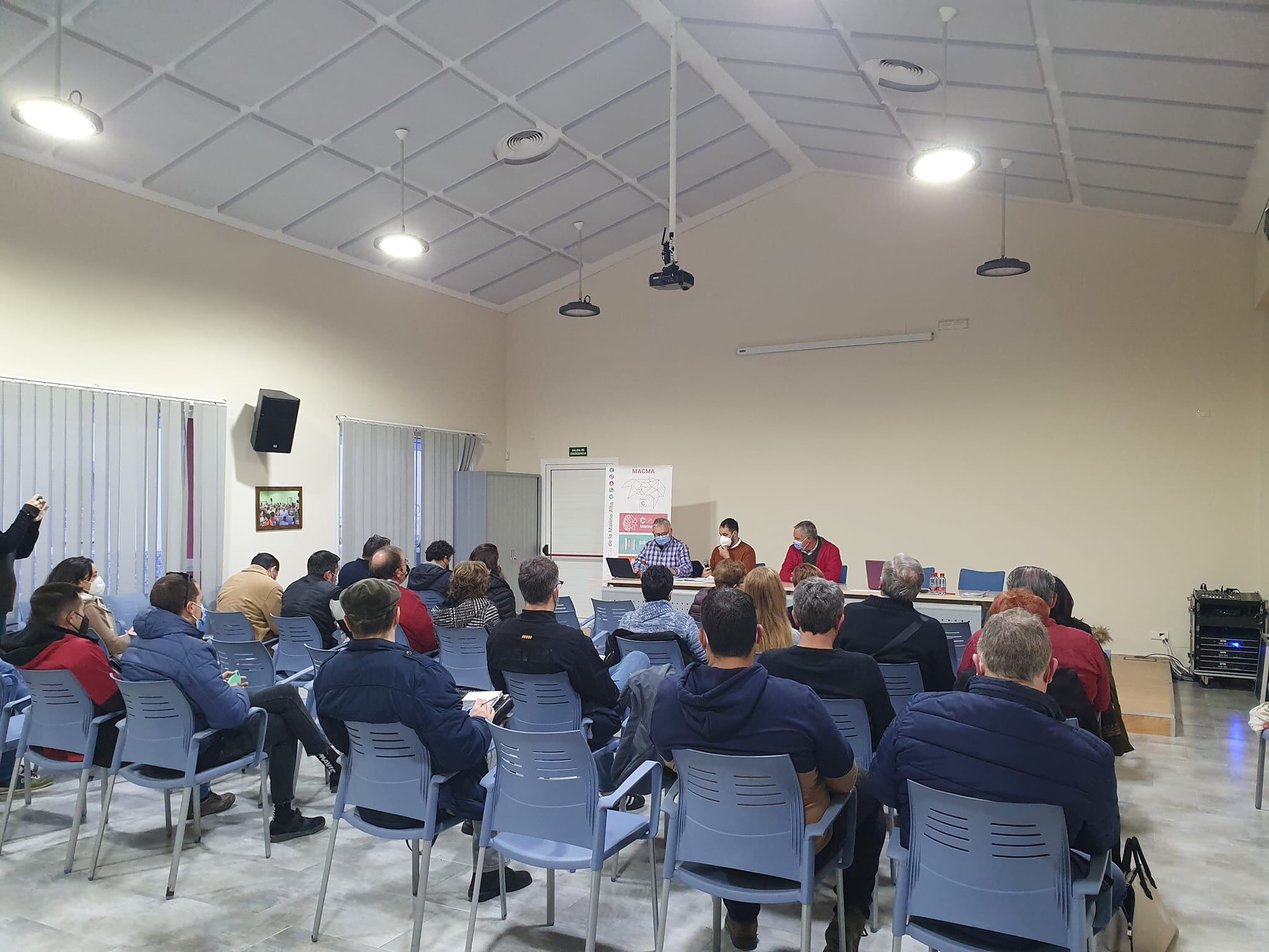 Momento del encuentro.