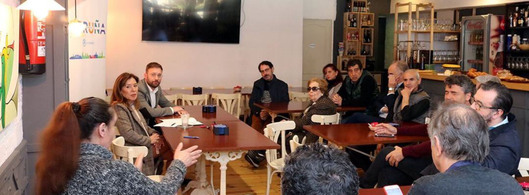 Beatriz Mato presenta el proyecto del PP para la ciudad vieja