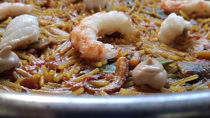 El Rebost (27/05/2019) - Fideuà amb allioli d'all negre