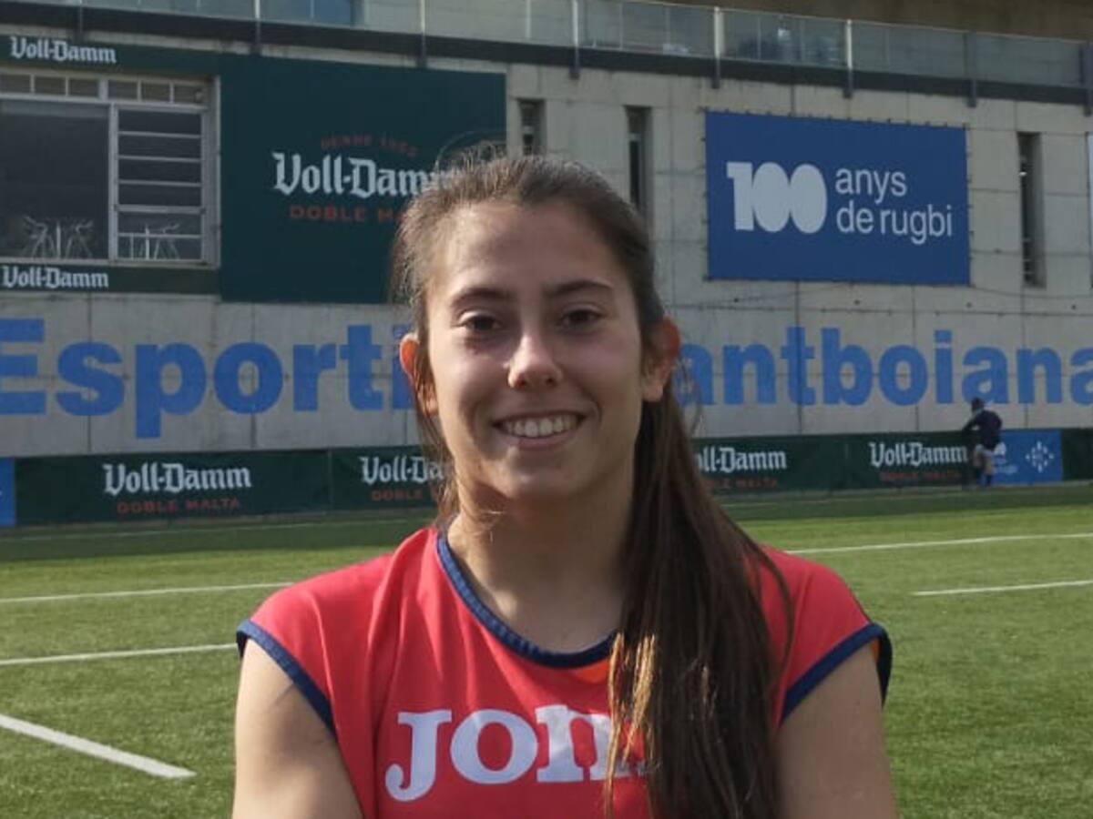 La montisonense Alba Alpín hace historia al debutar con la primera selección femenina sub20 de rugby de España