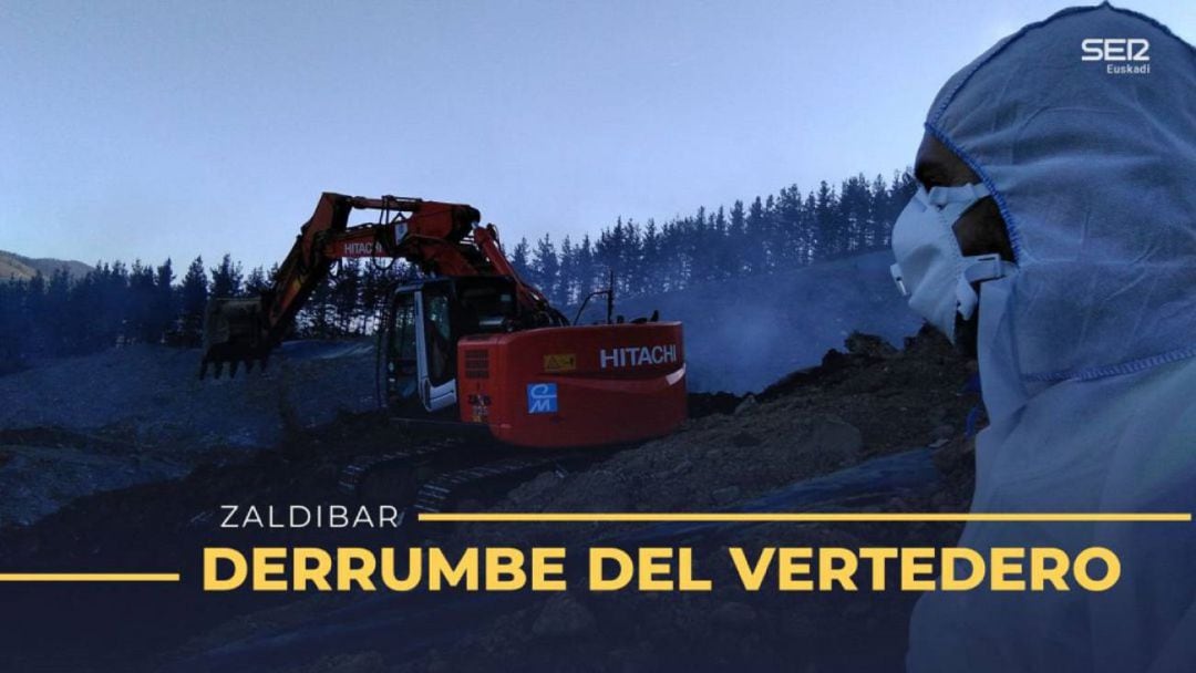 Derrumbe del vertedero de Zaldibar