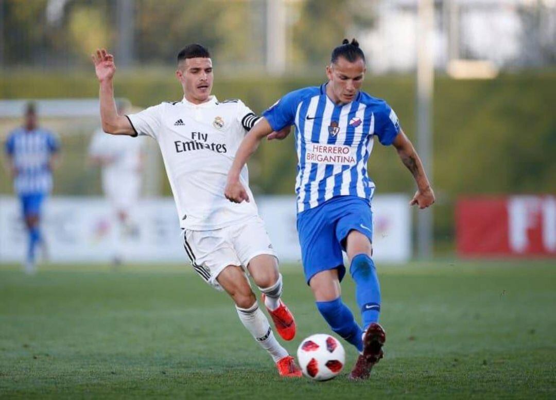 El conjunto berciano disputó un partido muy serio frente al Castilla