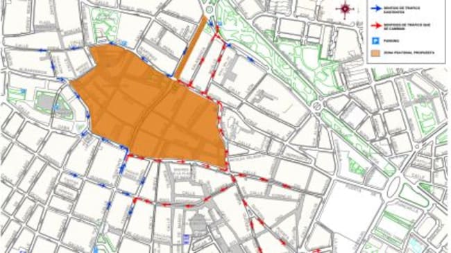 Así serán los cambios en el centro