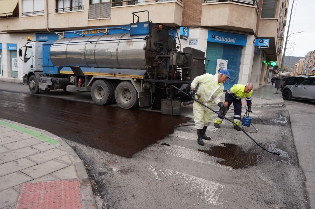 Estas actuaciones han comenzado en el barrio de Las Trescientas y adyacentes