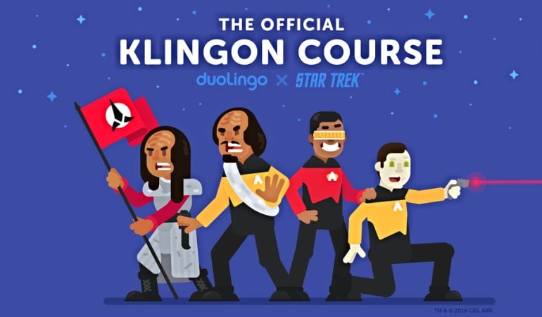 Duolingo presenta su curso oficial de Klingon.