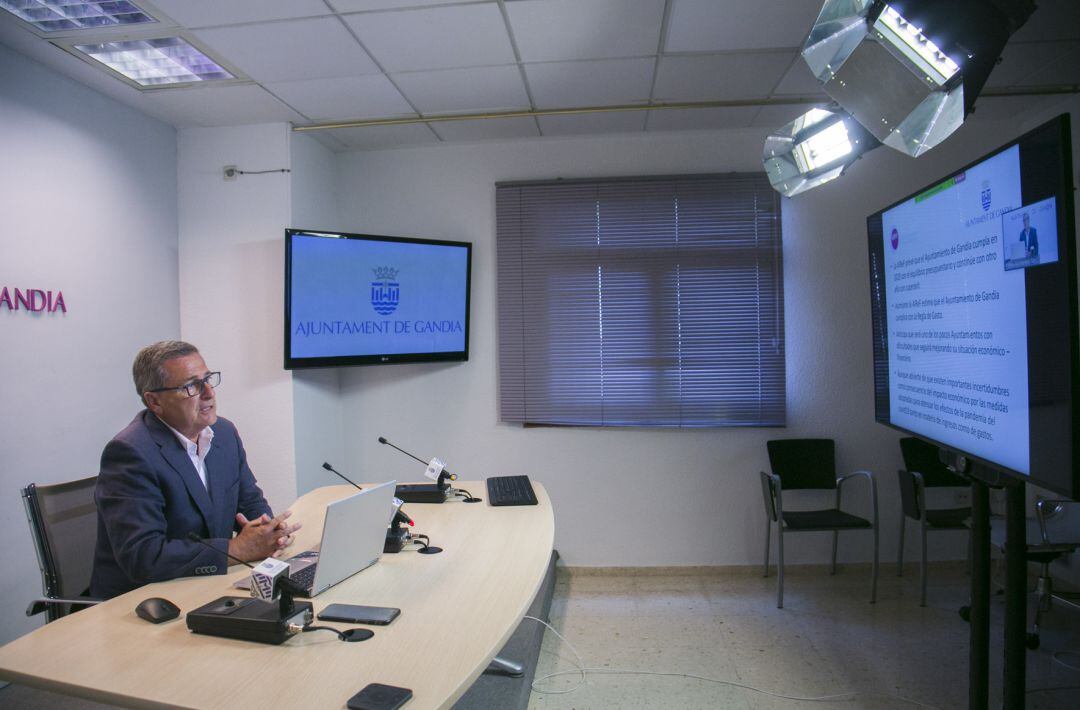 Salvador Gergori, concejal de Economía y Hacienda de Gandia