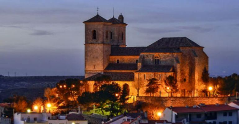 Vista nocturna de Campo Real