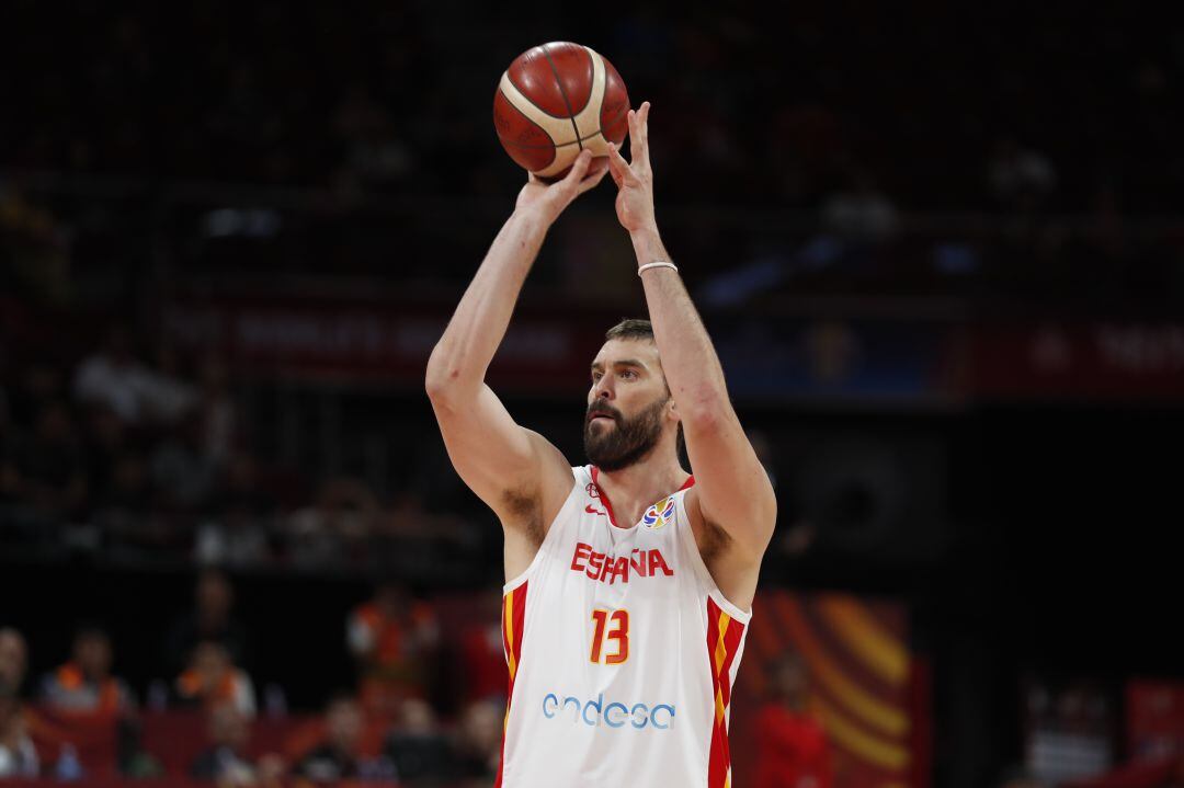 Marc Gasol, durante la semifinal del Mundial