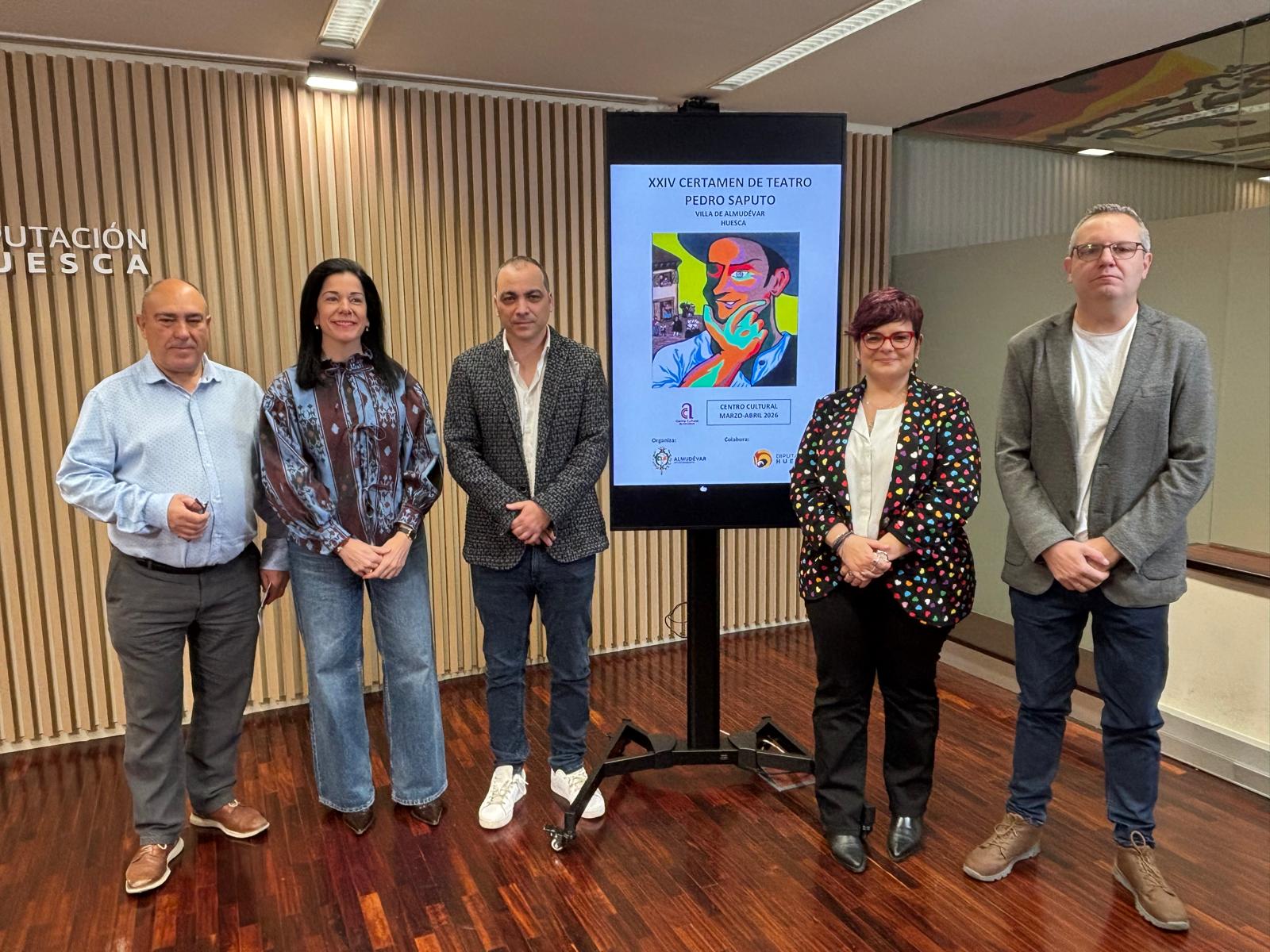 Presentación del XXIV Certamen de Teatro Pedro Saputo de Almudévar