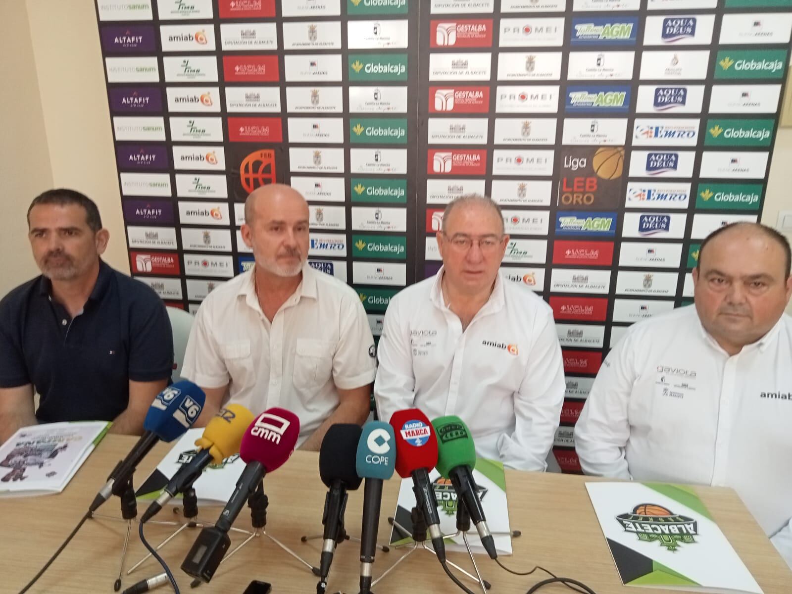 Presentación de la campaña de socios del Albacete Basket