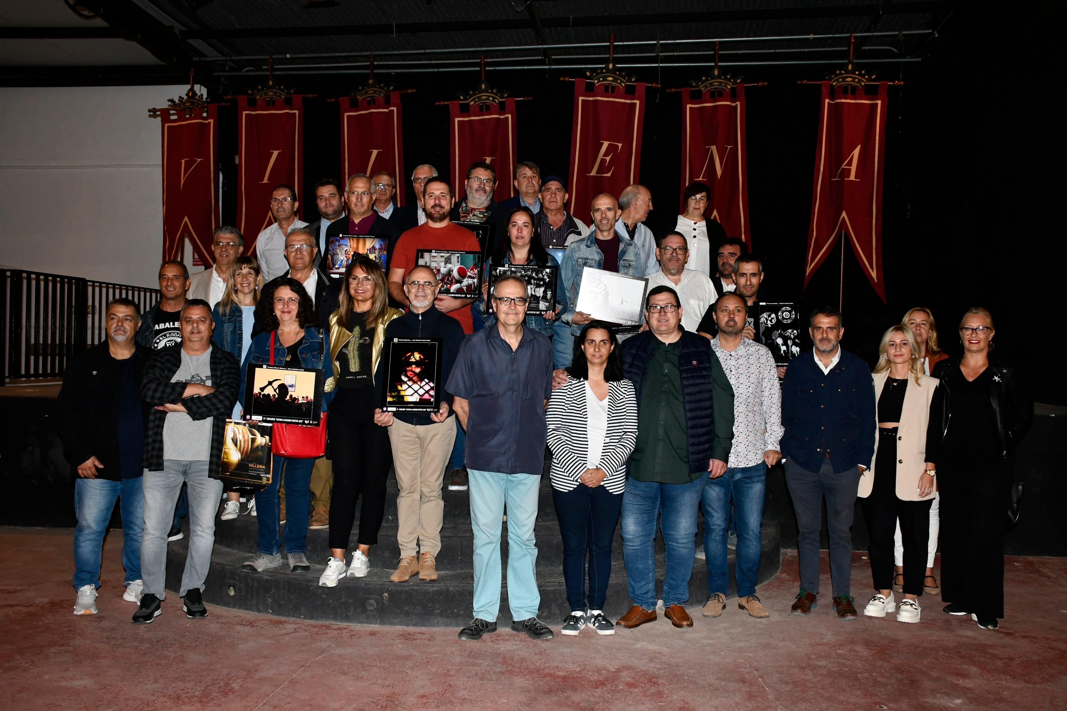 Foto de los asistentes al acto