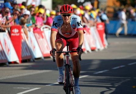 Kittel llega exhausto a meta