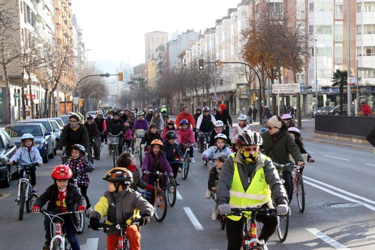 'Bicicletada de Reis' que organitza cada any Mou-te en bici
