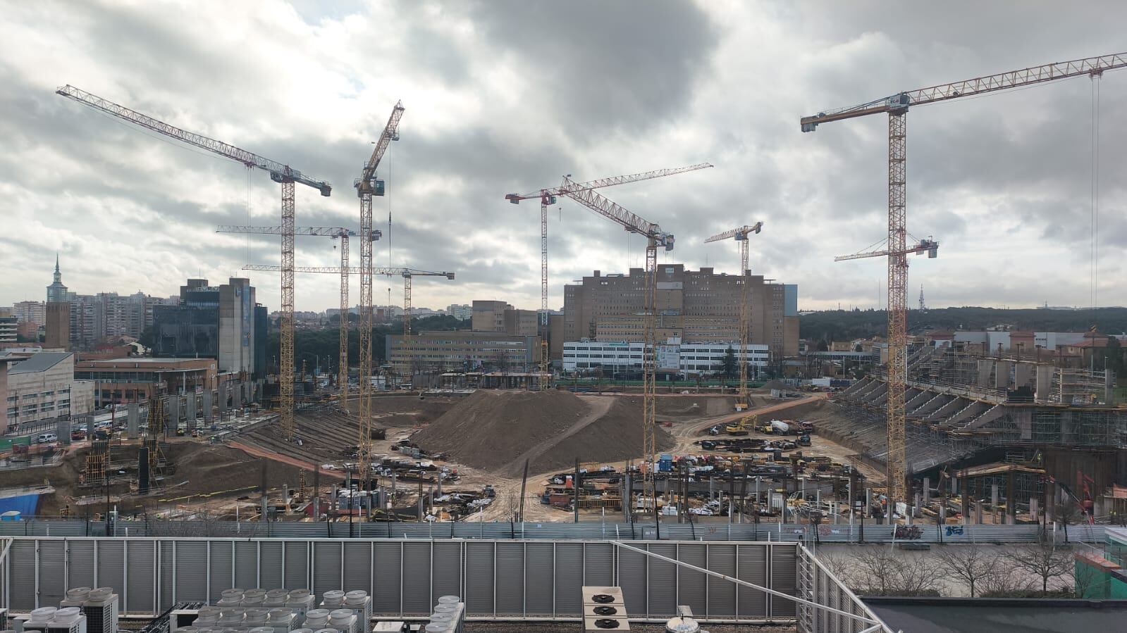 Estado actual de las obras en la Nueva Romareda