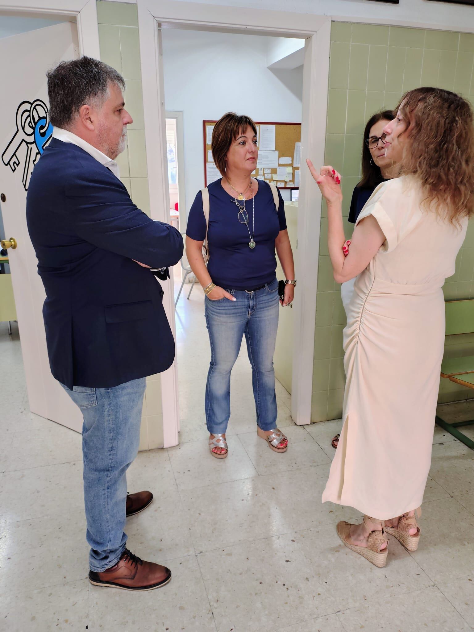 Visita a los colegios