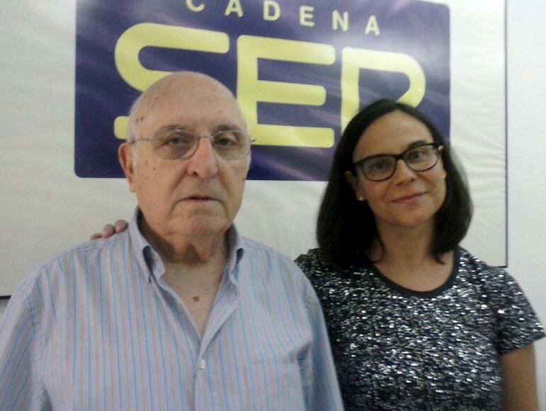 Regino Pérez e Isabel Blanes,Junta Elda-Petrer AECC Elda, en Vinalopó Hoy por Hoy