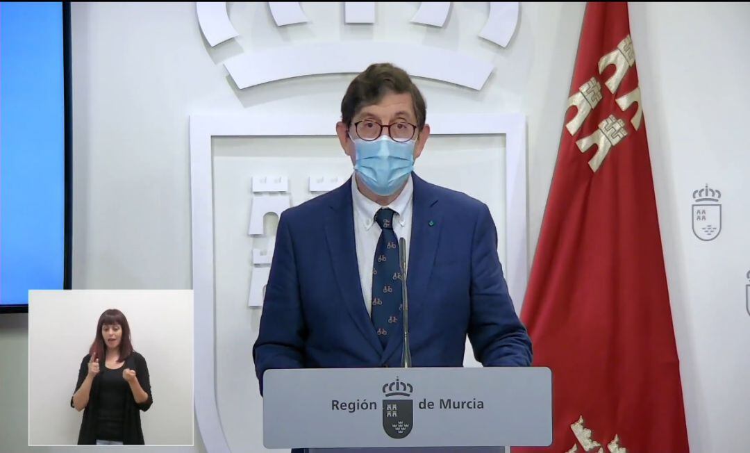 Manuel Villegas, consejero de Salud