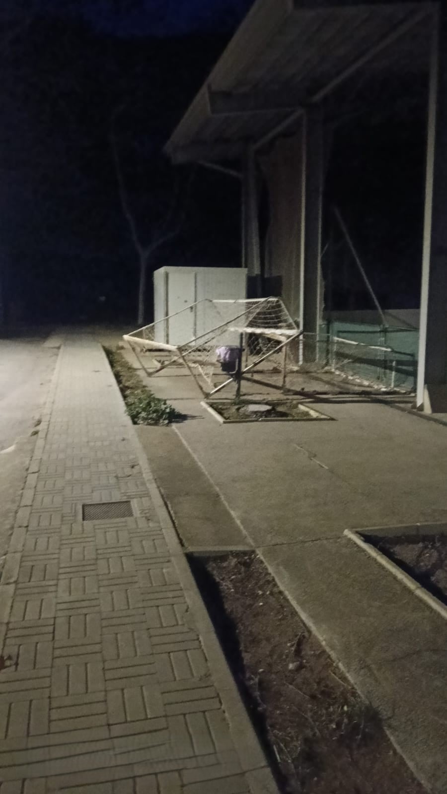 Daños por el viento