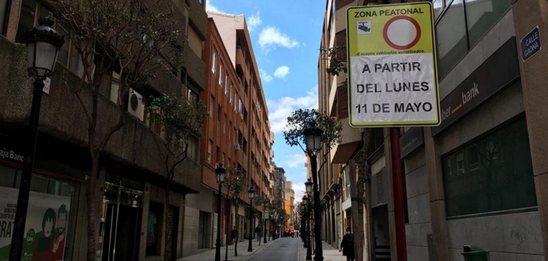 Imagen de archivo de la calle Gaona, peatonal desde el 11 de mayo