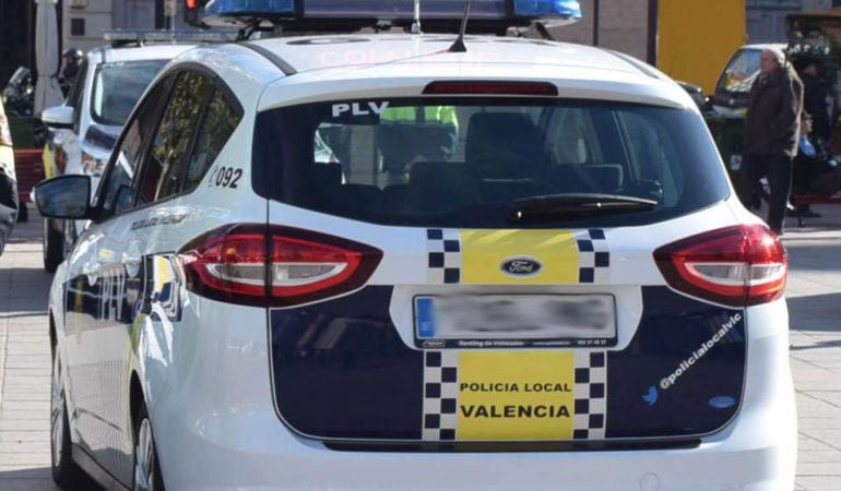 Vehículo de la Policía Local de Valencia
