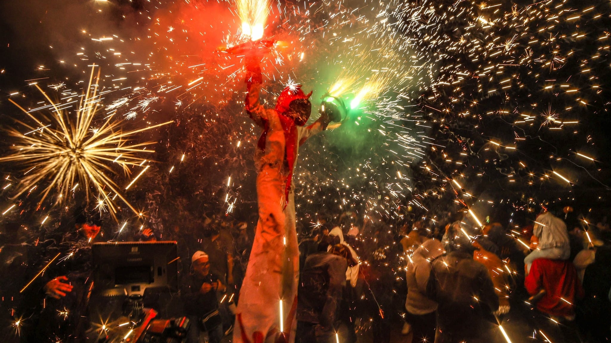 Imagen de archivo de la celebración del Correfoc