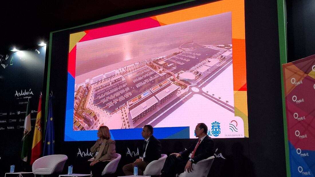 Presentación de la Marina Deportiva de Playa Granada (Motril) en Fitur 2024