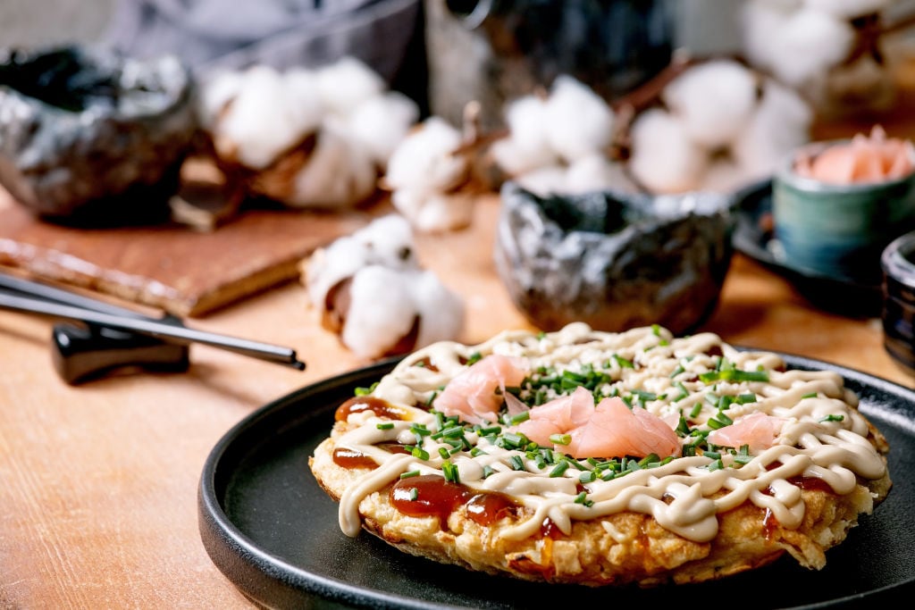 Okonomiyaki japonés