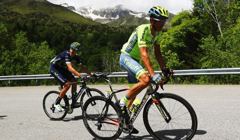 Alberto Contador durante la pasada edición del Criterium Dauphiné