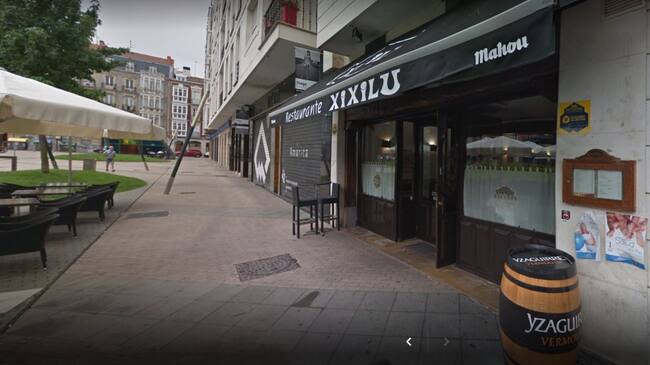 Entrada del restaurante Xixilu de Vitoria
