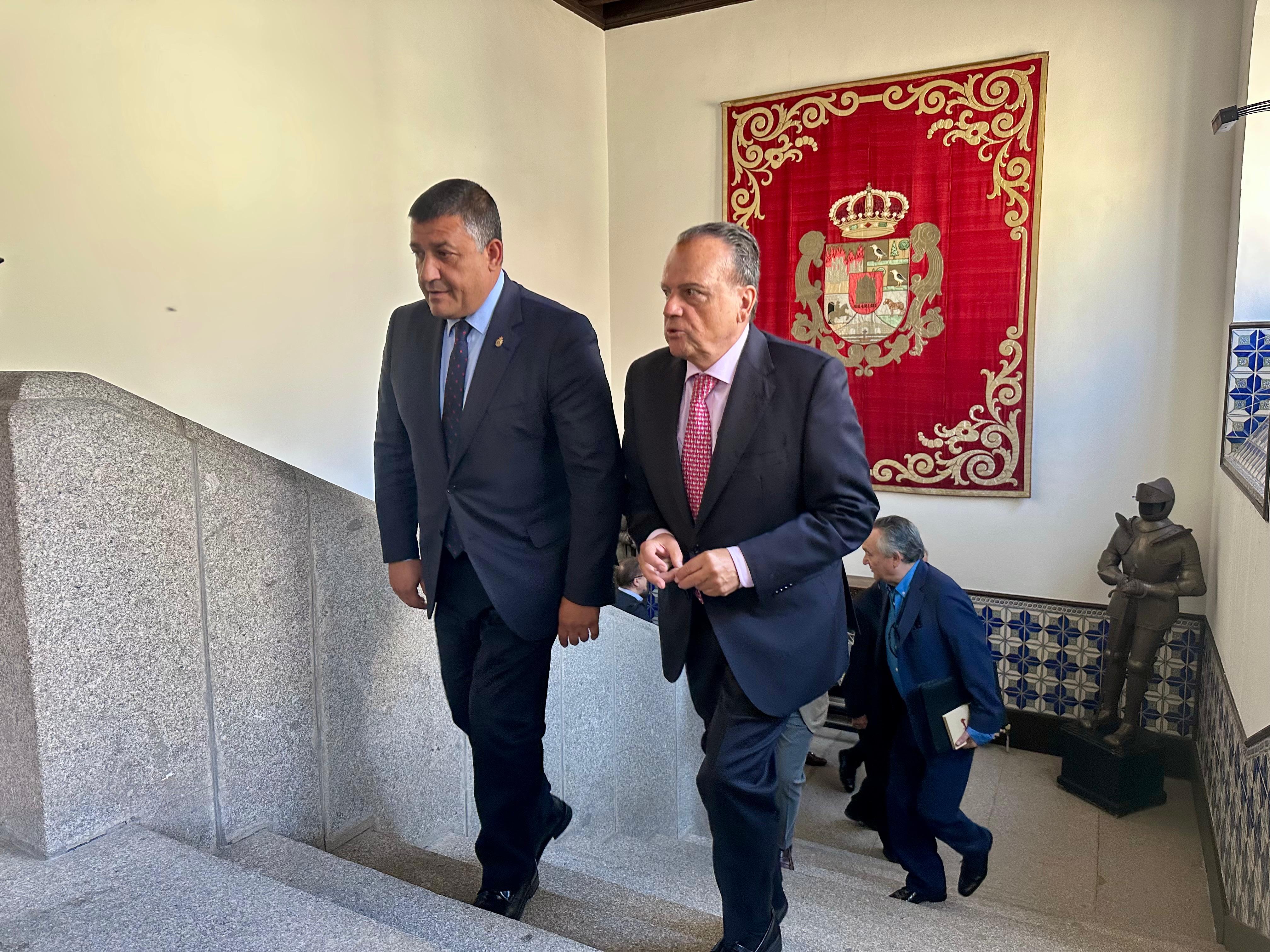 Pleno del Consejo de Cuentas en la Diputación Provincial de Ávila