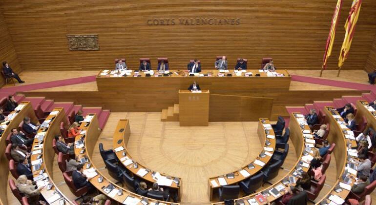 Imagen de les Corts Valencianes