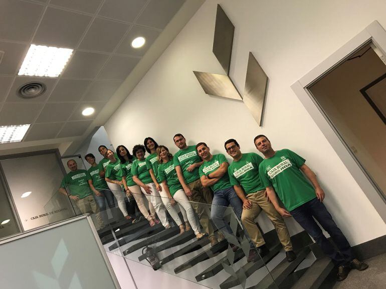 Trabajadores de Caja Rural de Segovia